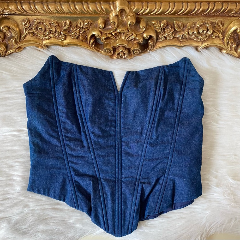 Jessica McClintock For Gunne Sax Millenium 2000 Vintage Corset Skirt Set - Picture 6 of 16